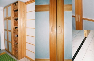 Shoji mit Schrank